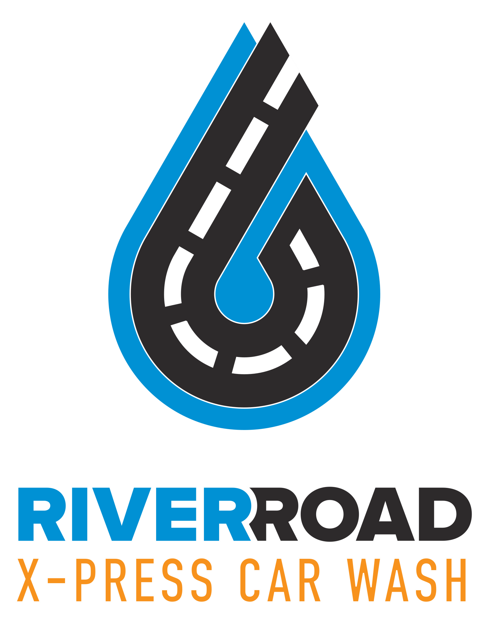 River Road X-press Car Wash logo